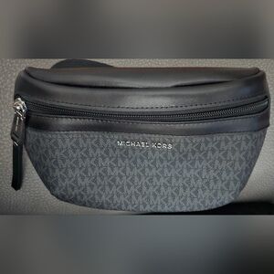 Michael Kors Logo Monogram Belt Bag